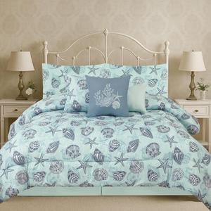 Pacific Shells 7pc Comforter Set