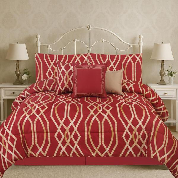Tara Geo 7pc Comforter Set