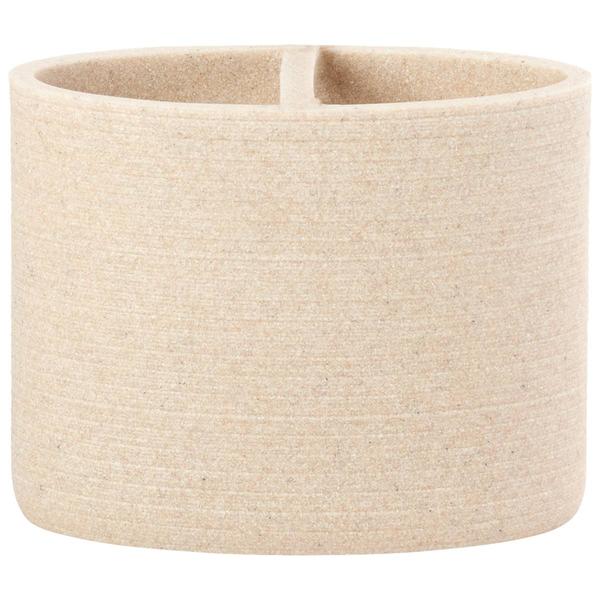 Anne Klein Sand Stone Toothbrush Holder