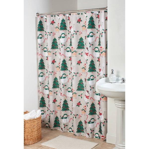 Snowmen & Friends 13pc. Shower Curtain Set