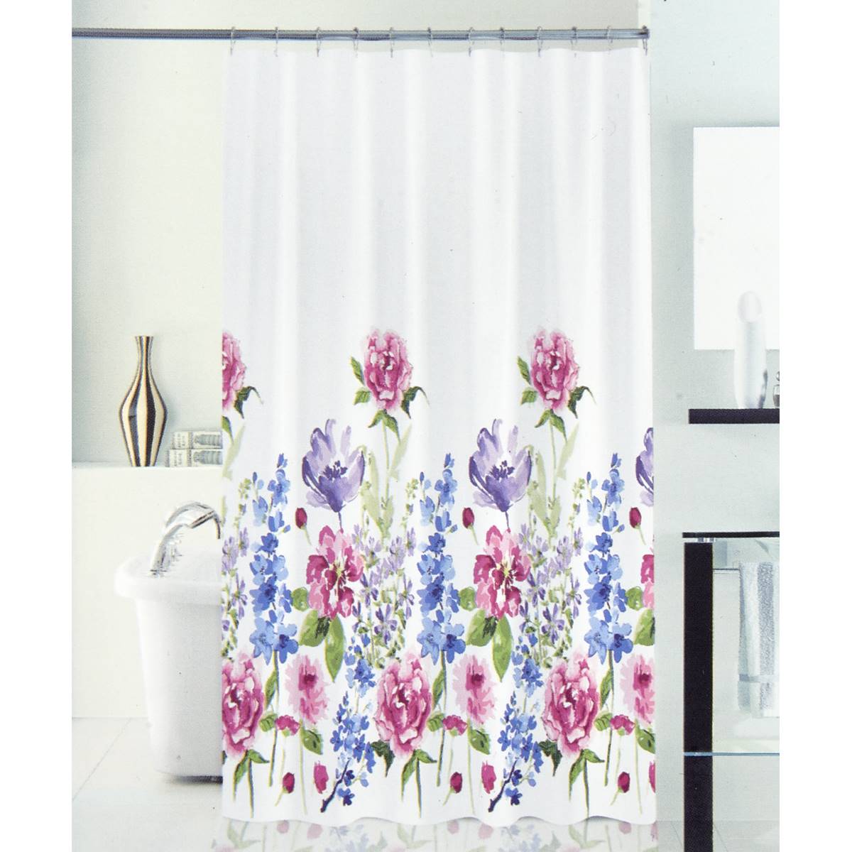 Bonita PEVA Shower Curtain