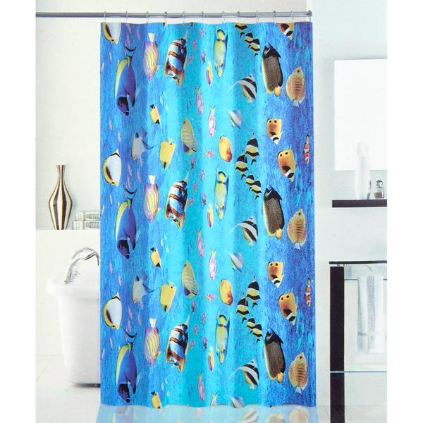 Sea World PEVA Shower Curtain