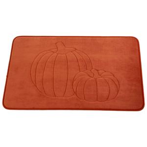 2 Pumpkins Memory Foam Bath Mat