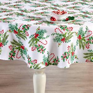 Candy Cane Bouquet Tablecloth