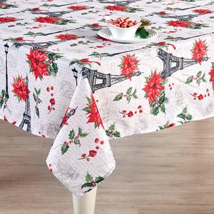 Holly Jolly Paris Pine Tablecloth