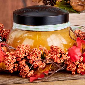 A Cheerful Giver(R) Autumn Leaves & Berries Candle Ring