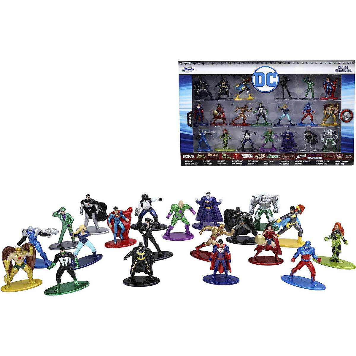 Nano 20pk. DC Comics Metal Figurines