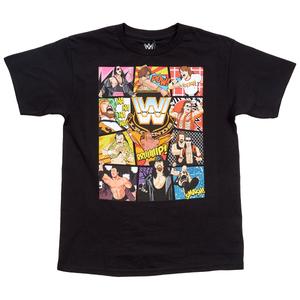 Boys (8-20) WWE(R) Legends Short Sleeve Tee - Black