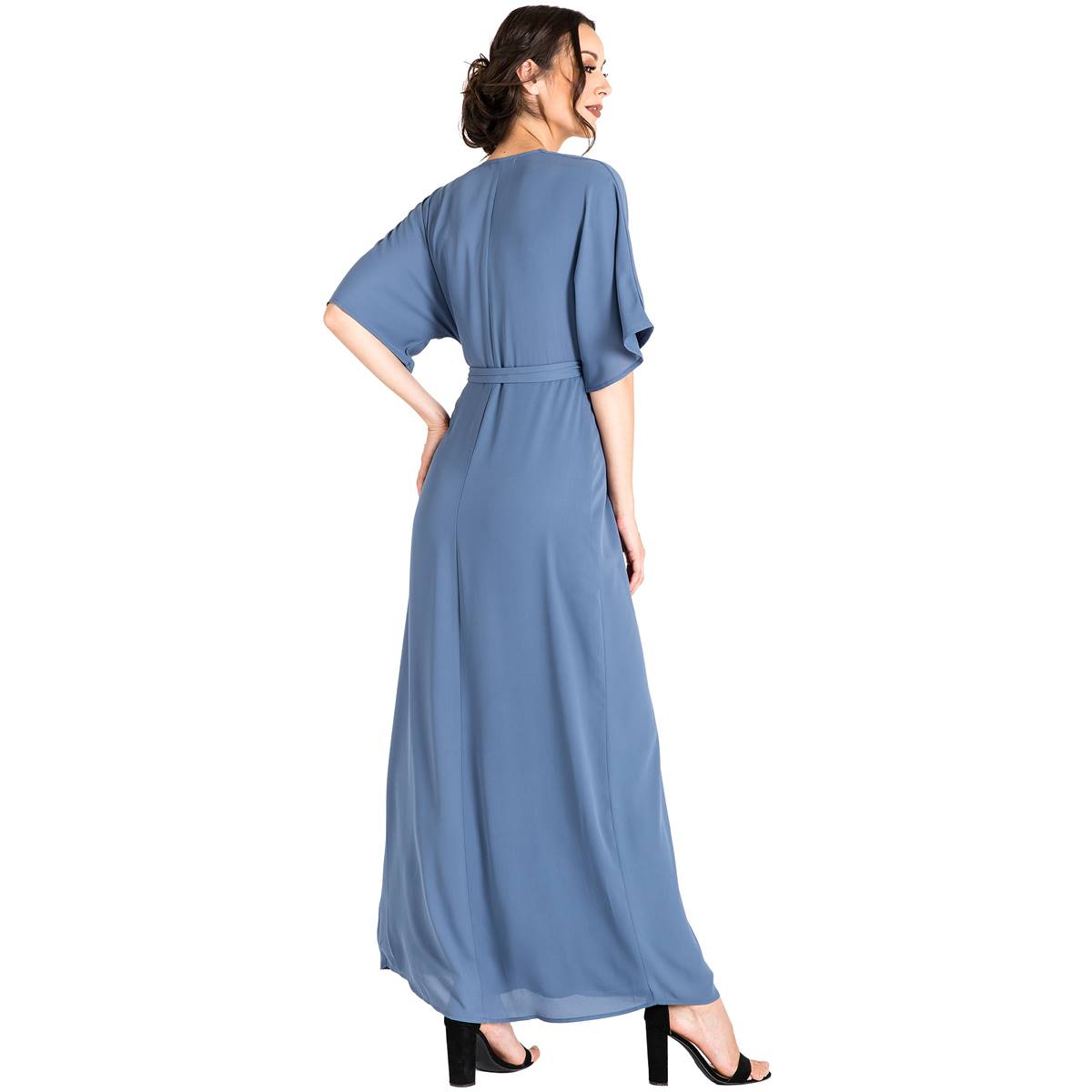 Womens Standards & Practices Woven Chiffon Maxi Dress