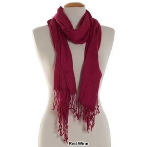 Womens Altare Solid Pashmina Shawl Scarf alternate view