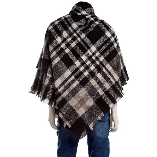 Womens Altare Classic Plaid Toggle Cape alternate view