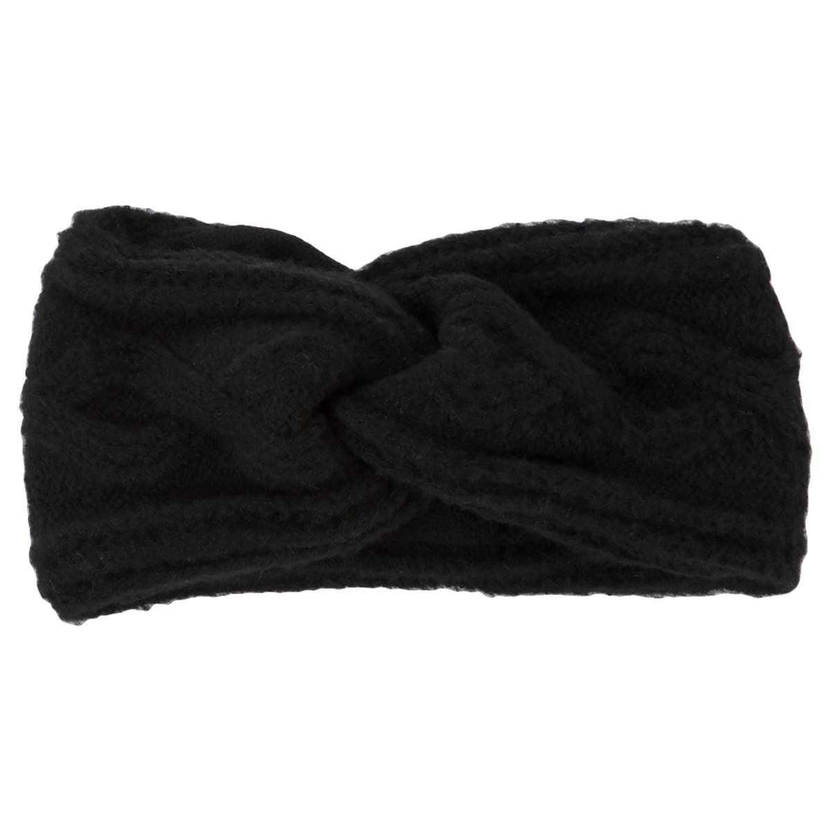Womens Modena Knit Headband With Fleece Lining