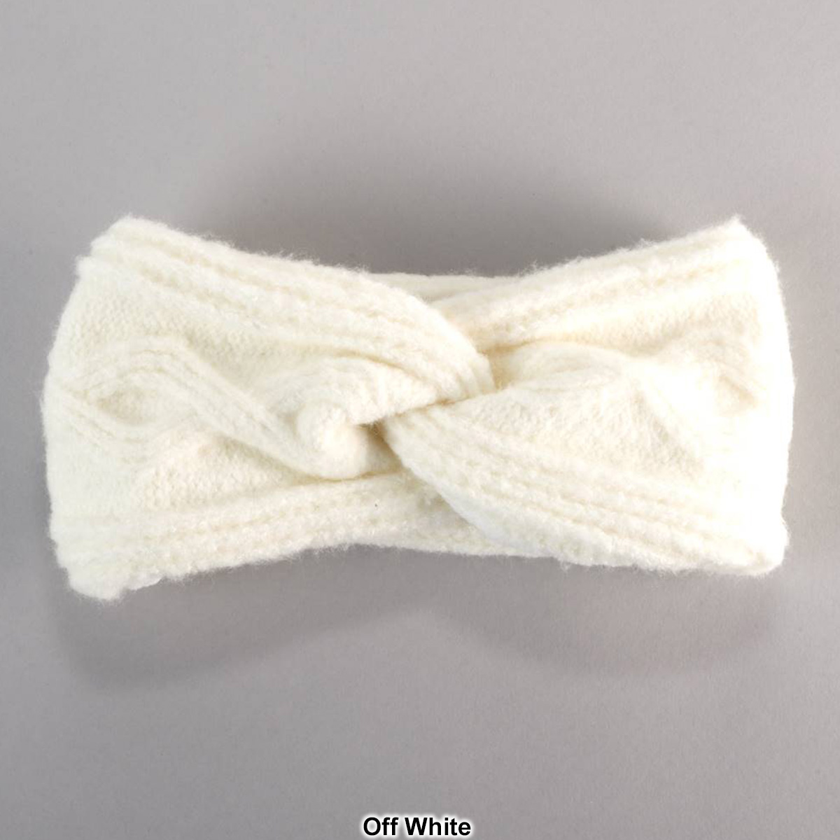 Womens Modena Knit Headband With Fleece Lining