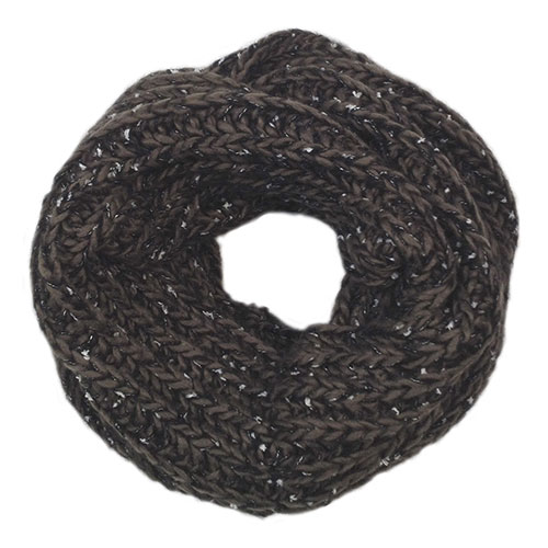 Womens Modena Speckled Infinity Scarf