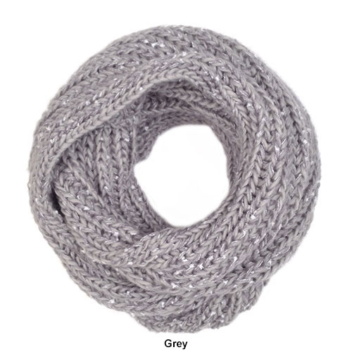 Womens Modena Speckled Infinity Scarf