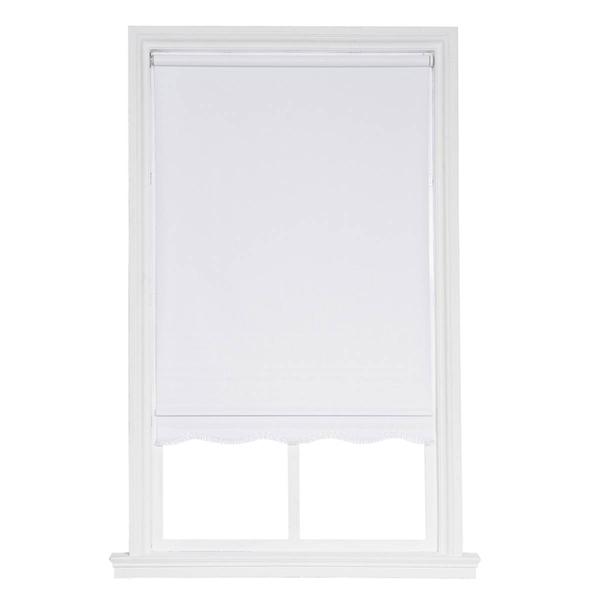 Fringed Cordless Vinyl Roller Shade - 40x64in. - 71.5x64in.