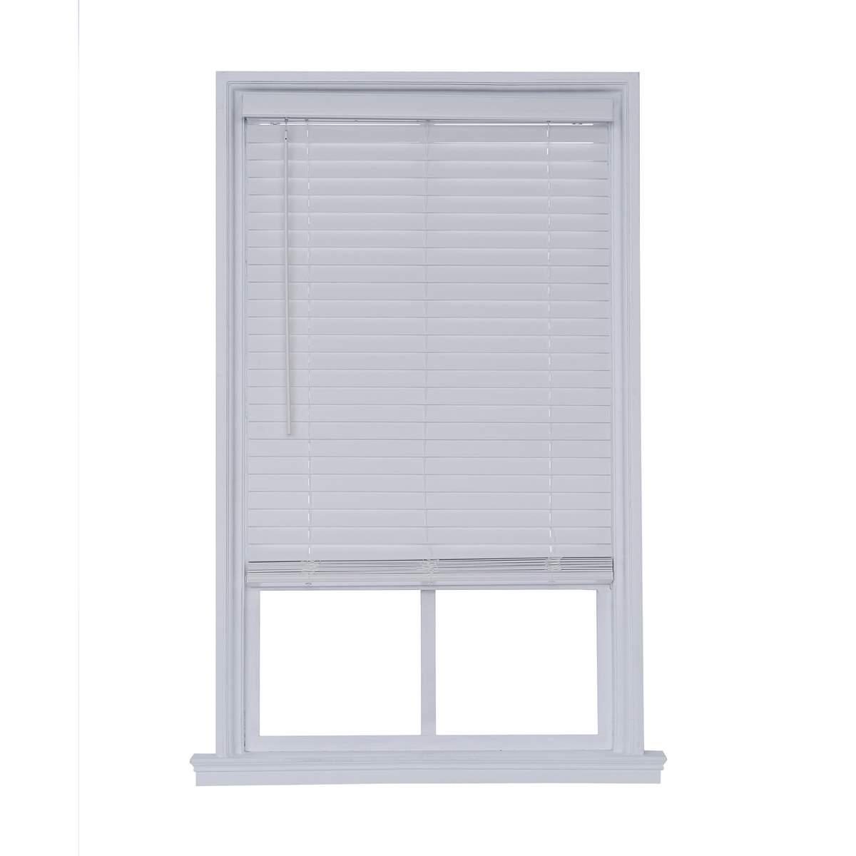 2in. Cordless Distressed Faux Wood Blinds