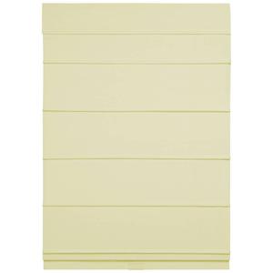 5in. Cordless Textured Fabric Roman Shades - Ivory alternate view