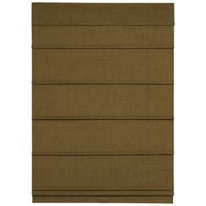 5in. Textured Fabric Roman Cordless Shades - Cafe alternate view
