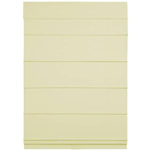 5in. Textured Fabric Roman Cordless Shades - Ivory alternate view