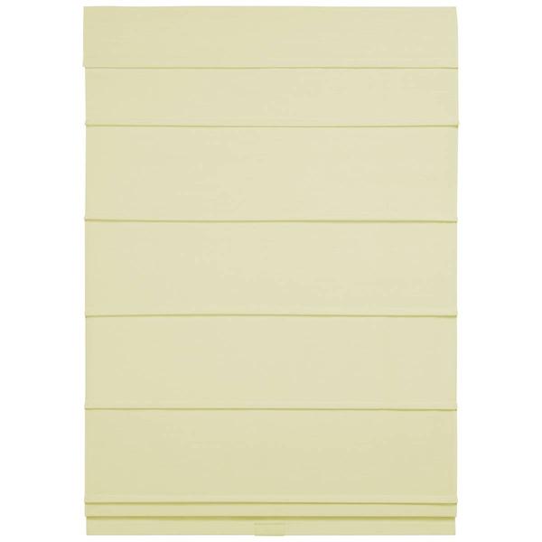 5in. Textured Fabric Roman Cordless Shades - Ivory alternate view