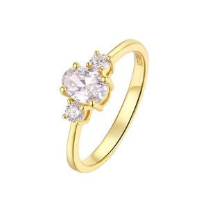 April Birthstone CZ Ring