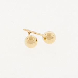 10kt. Yellow Gold 4MM Ball Stud Earrings