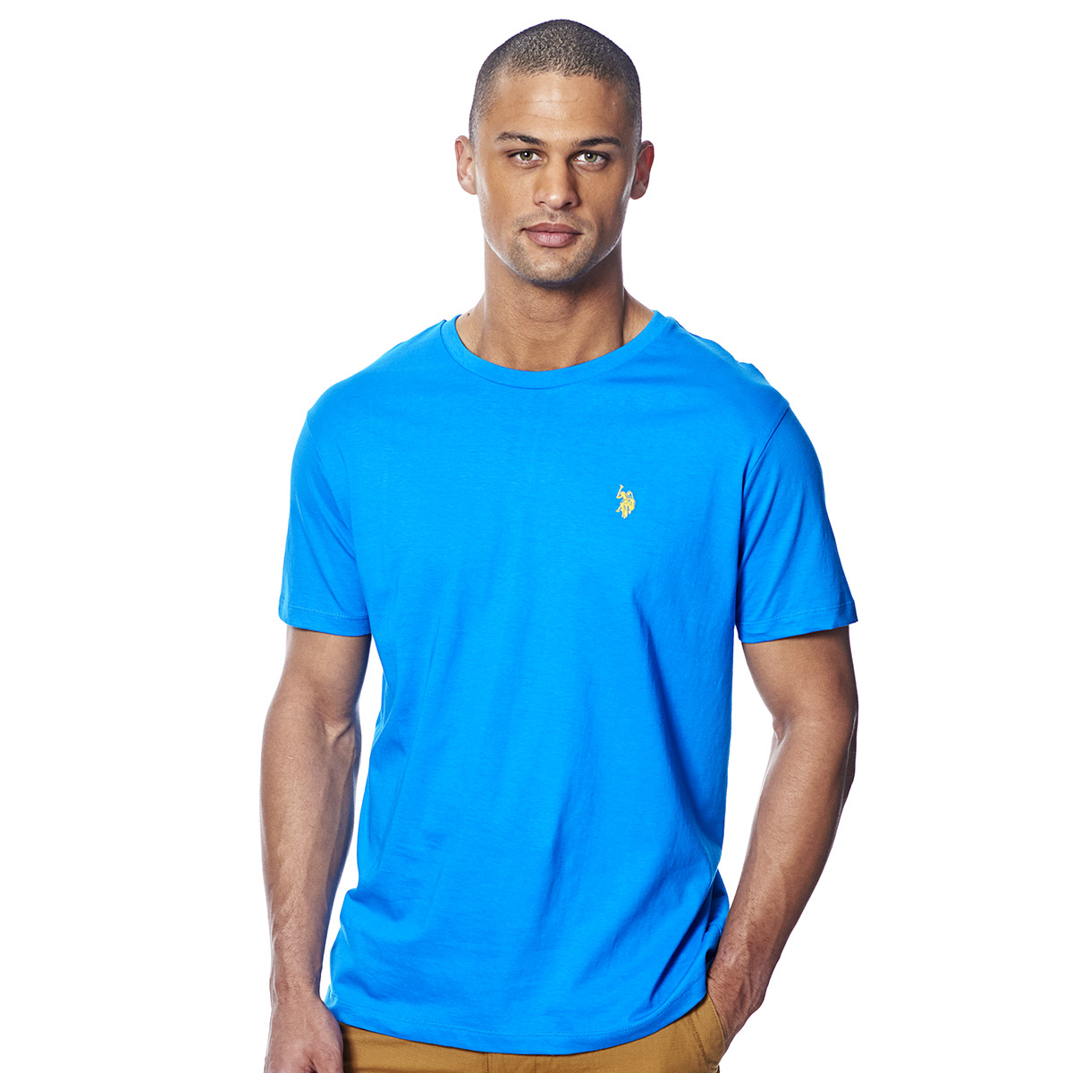 Mens U.S. Polo Assn.(R) Short Sleeve Crew Neck Tee