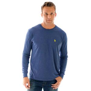 Mens U.S. Polo Assn.(R) Embroidered Logo Long Sleeve Tee