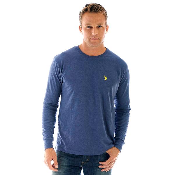 Mens U.S. Polo Assn.(R) Embroidered Logo Long Sleeve Tee