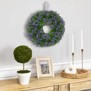 Northlight Artificial Reindeer Moss & Twig Spring Wreath alternate view