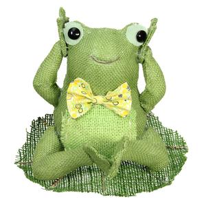 Northlight Sitting & Smiling Frog with Bowtie Figurine