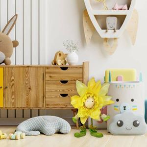 Northlight 47in. Standing Sunflower Girl Spring Figurine alternate view