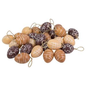 Northlight 27ct. Brown & Beige Easter Egg Ornaments