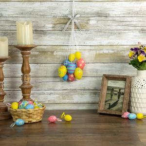 Northlight 11.75in. Easter Egg Cluster Hanging Decor alternate view