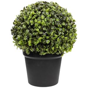 Northlight Potted Artificial Boxwood Spring Plant