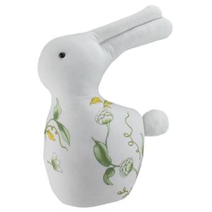Northlight Plush Floral Easter Rabbit Figurine