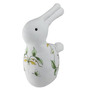 Northlight Plush Floral Easter Rabbit Figurine alternate view