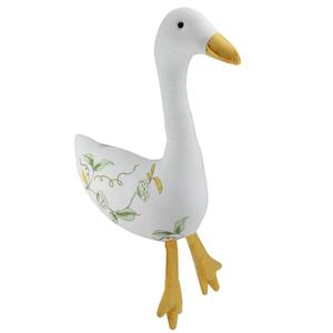 Northlight Plush Floral Goose Figurine alternate view