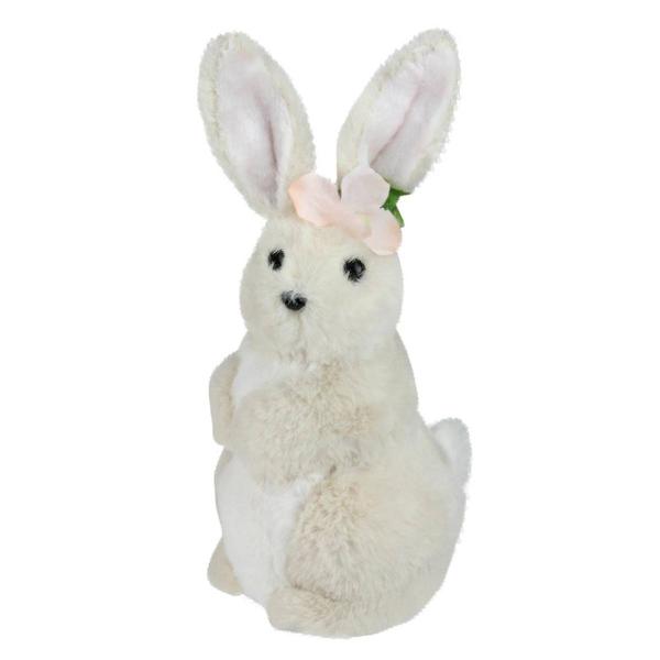 Northlight Plush Standing Girl Bunny Easter Figurine