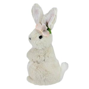 Northlight Plush Standing Girl Bunny Easter Figurine alternate view