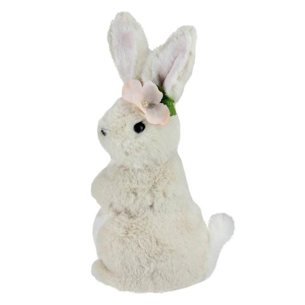 Northlight Plush Standing Girl Bunny Easter Figurine alternate view