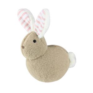 Northlight Plush Rabbit w/ Striped Ears Easter Figurine alternate view