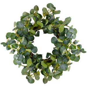 Northlight Artificial Eucalyptus Leaves Spring Wreath