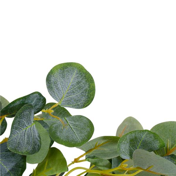 Northlight Artificial Eucalyptus Leaves Spring Wreath alternate view