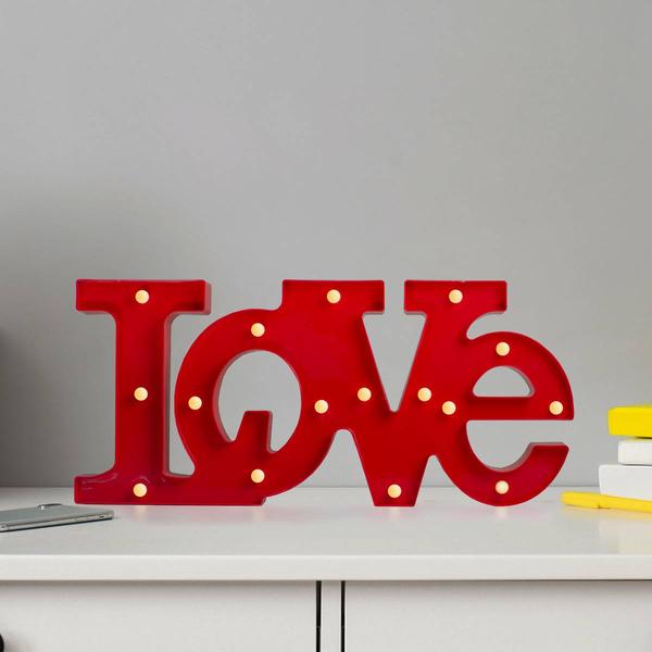 Northlight LED LOVE Marquee Valentine's Day Decor alternate view