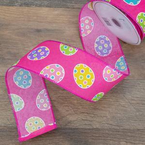 Northlight 30ft. Easter Eggs Craft Ribbon alternate view