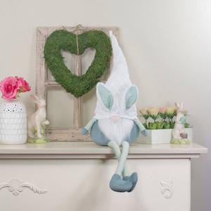 Northlight Easter Boy Gnome with Polka Dot Bunny Ears alternate view