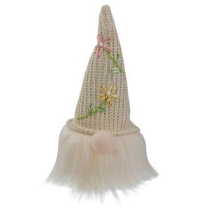Northlight Lighted Knitted Hat Sitting Gnome Figurine