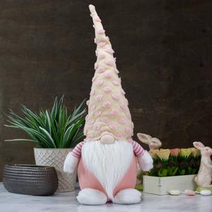 Northlight Spring Gnome with Polka Dot Hat Figurine alternate view